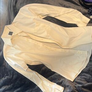 Joseph & Feiss Ivory Button-Up Shirt 14.5/32/33